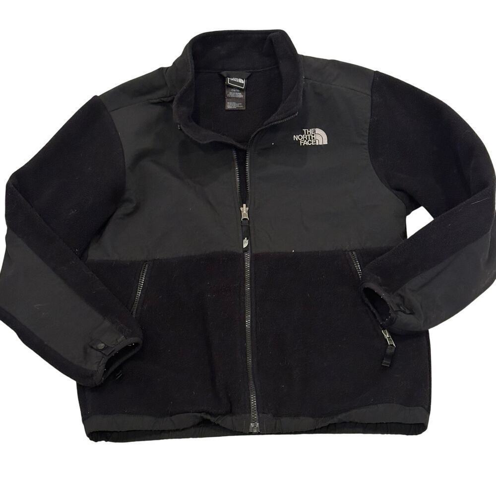 The North Face Black Denali Jacket sz L Black Fleece Jacket North Face Denali